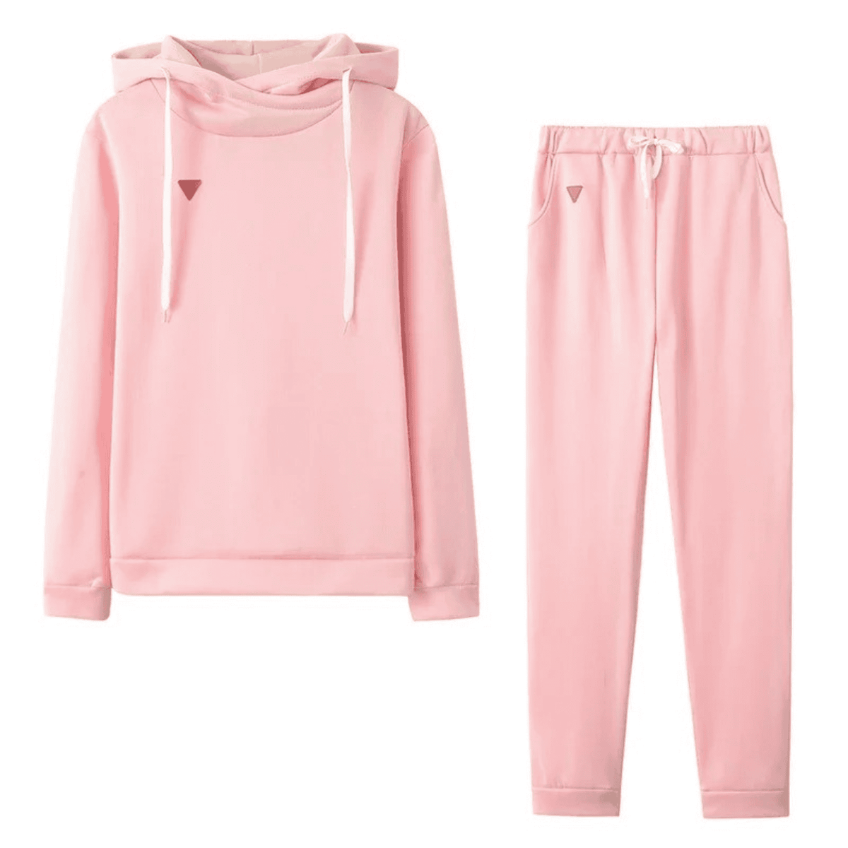 Ensemble Élégant avec Capuche et Pantalons de Jogging – Détente Élégante