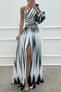 Shiloh | Robe Maxi Rayée Élégante