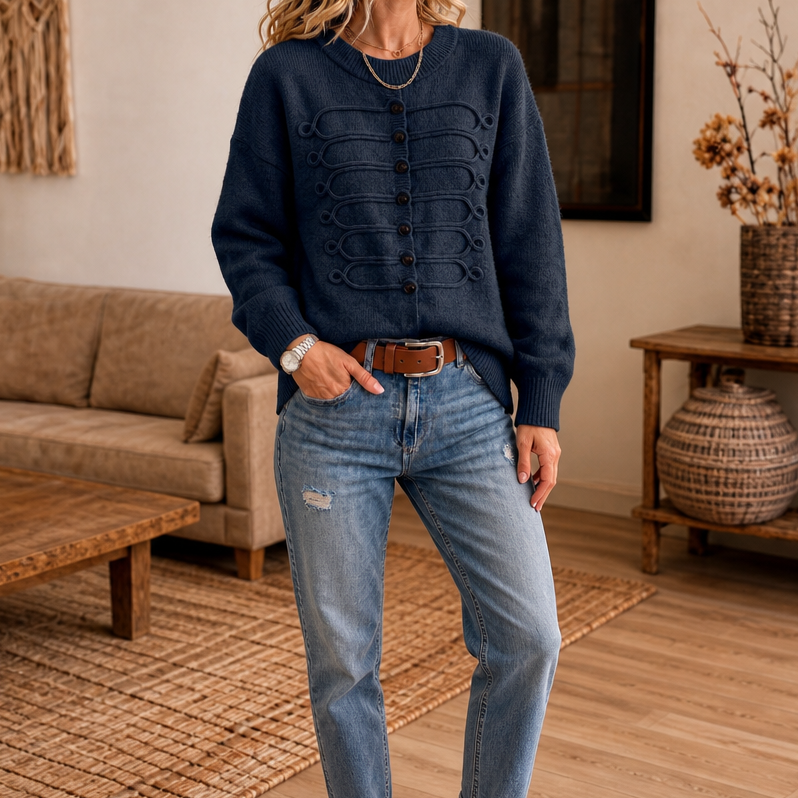 Clara | Pull en Tricot Élégant et Polyvalent pour Femmes