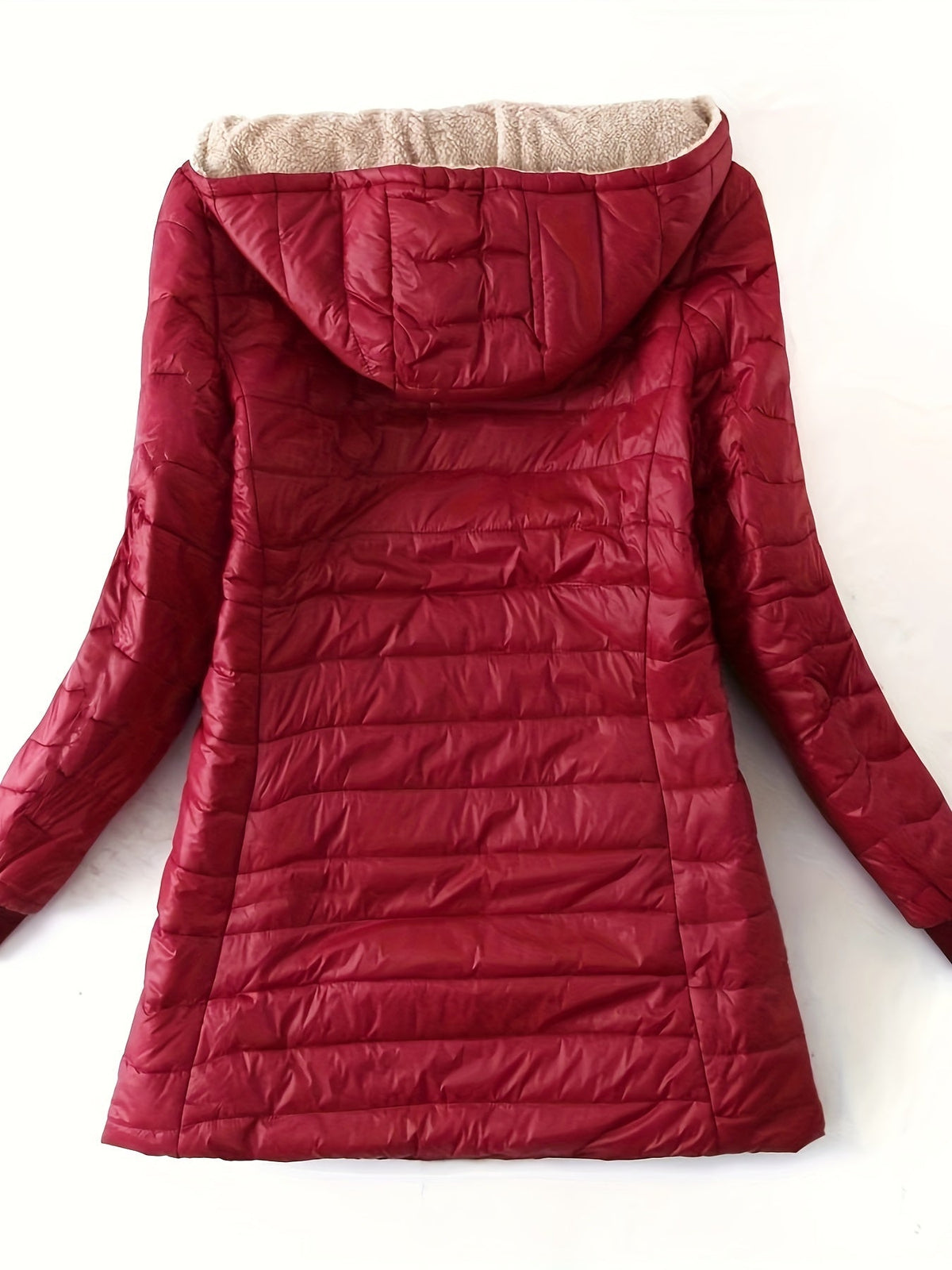 Esther - Manteau d'Hiver Long et Élégant Matelassé
