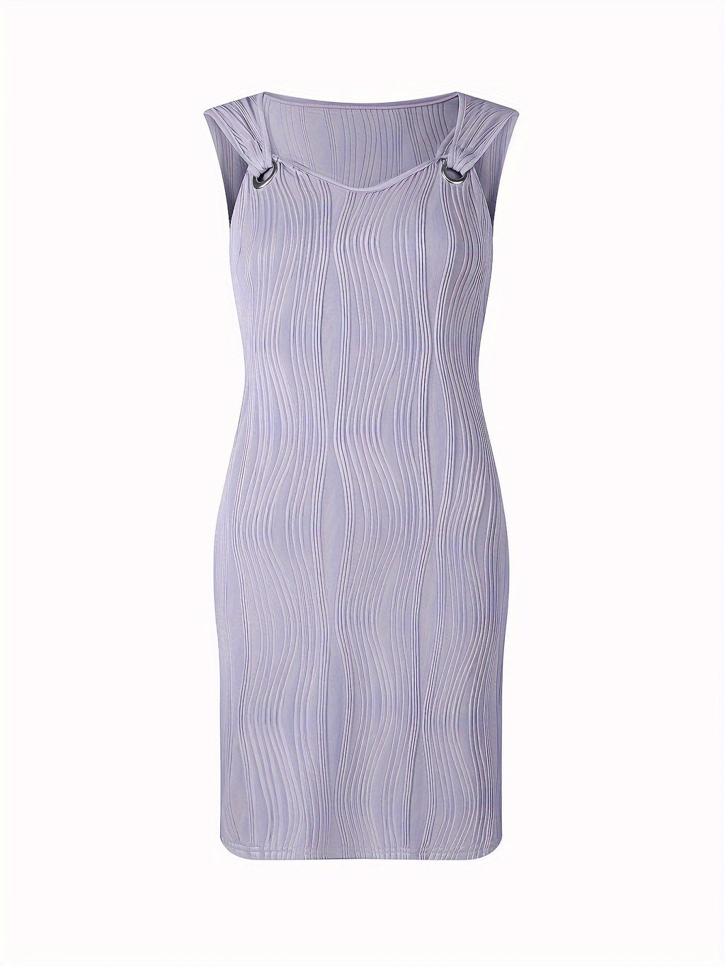 Macy™ - Robe Mini Sans Manches Élégante