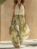 Lysandra | Ensemble fluide Druck Élégantes Lilies