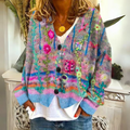 Franziska | Pull en tricot coloré et confortable pour femmes avec motif Boho