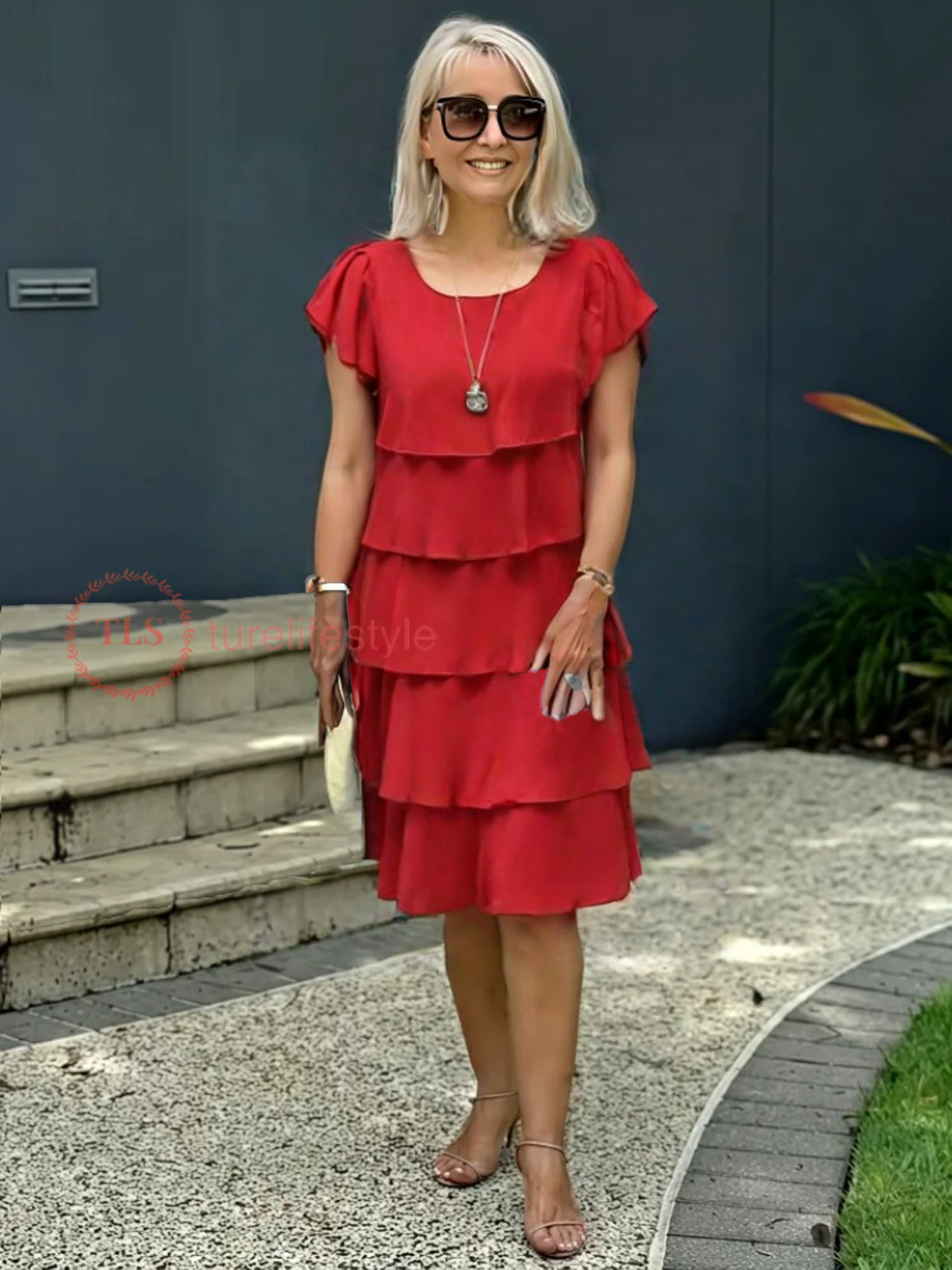 Paige™ - Robe Chiffon Ample