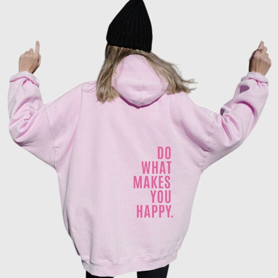 Lucy - Sweat à Capuche Oversized Bliss