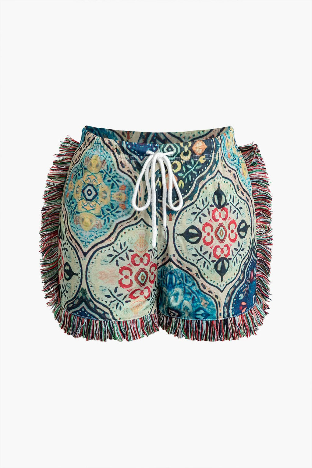 Ensemble Deux Pièces Avec Imprimé Et Franges Pour Femmes | Idéal Pour Temps Chaud Et Activités Extérieures