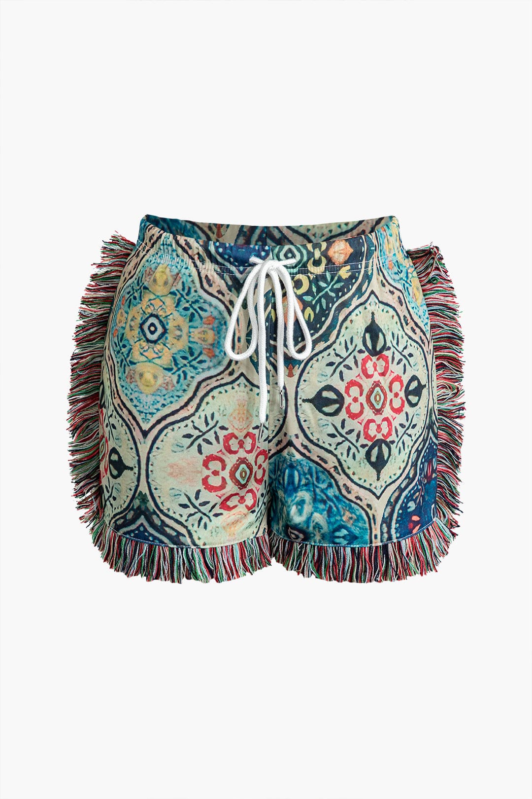 Ensemble Deux Pièces Avec Imprimé Et Franges Pour Femmes | Idéal Pour Temps Chaud Et Activités Extérieures
