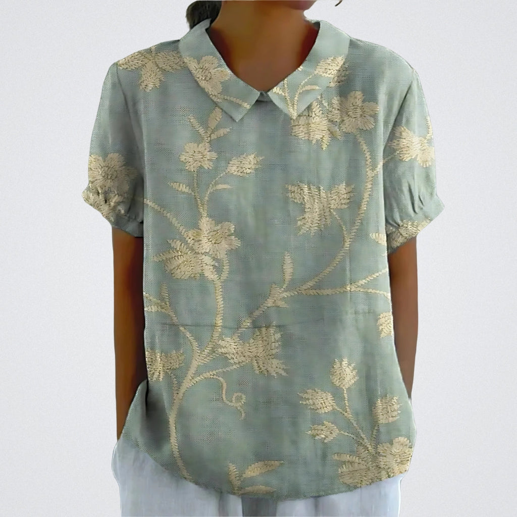 Lina™ - Blouse élégante avec motif floral
