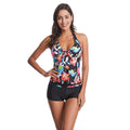 Ensemble Tankini pour femmes avec design floral et shorts confortables R&B 1781081977