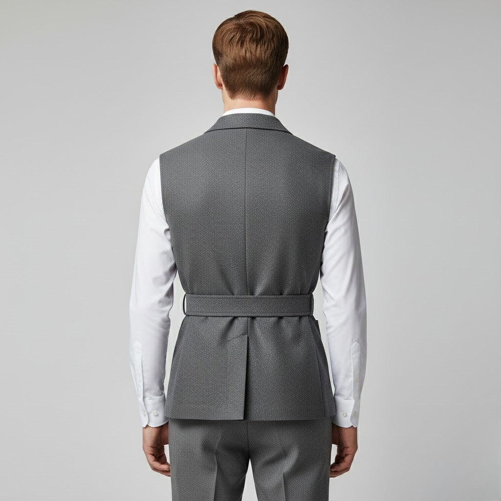 Gilet utilitaire ajusté à ceinture