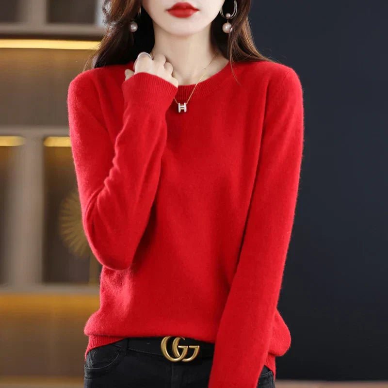 Freya | Pull en cachemire classique et doux pour femmes