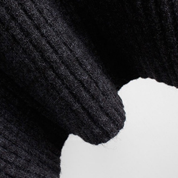 Sweat à capuche oversize pour femmes en tricot côtelé avec coupe tunique Echo Archive