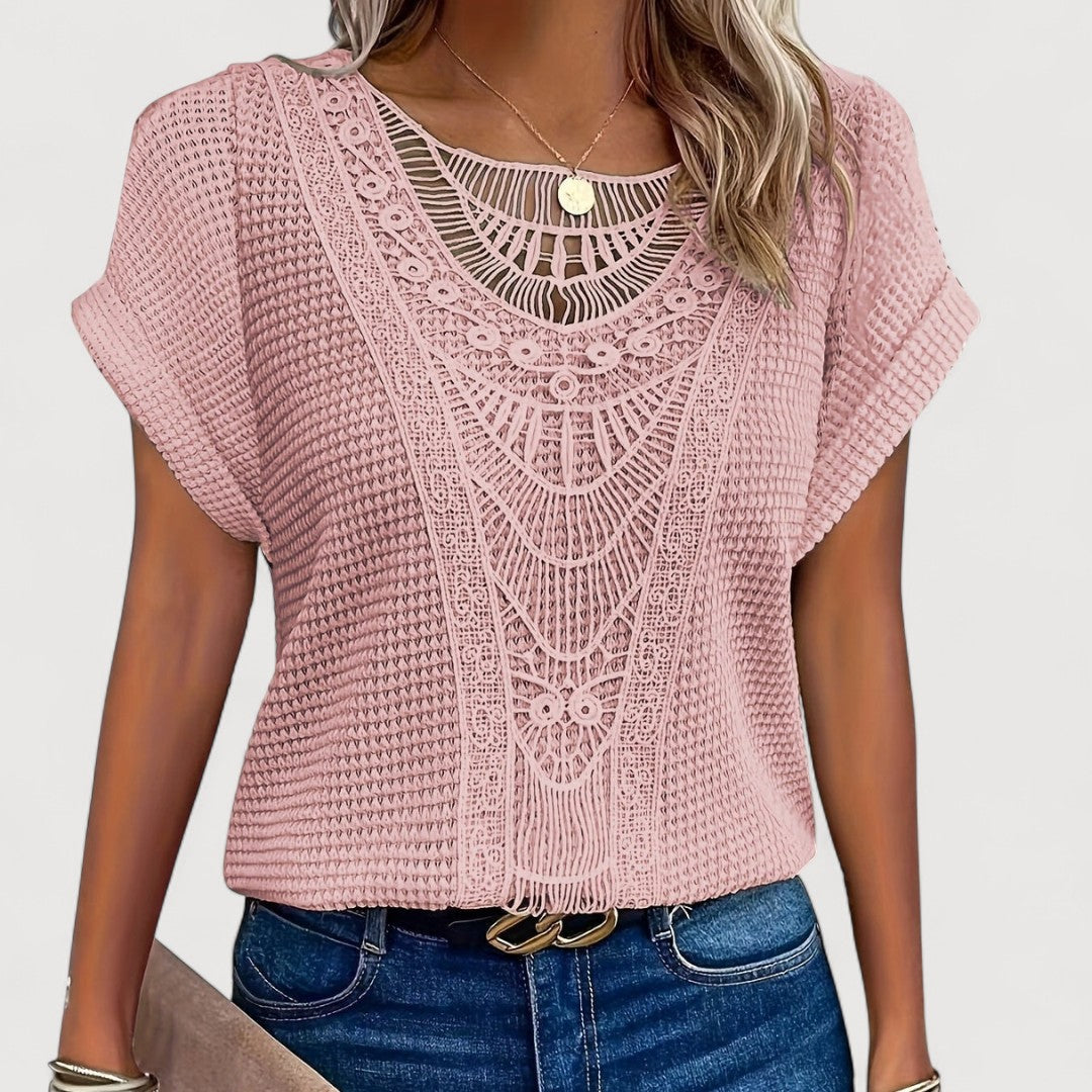 Elena™ - T-shirt d'été élégant