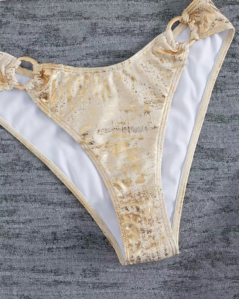 Bikini Design avec Boucle en Métal