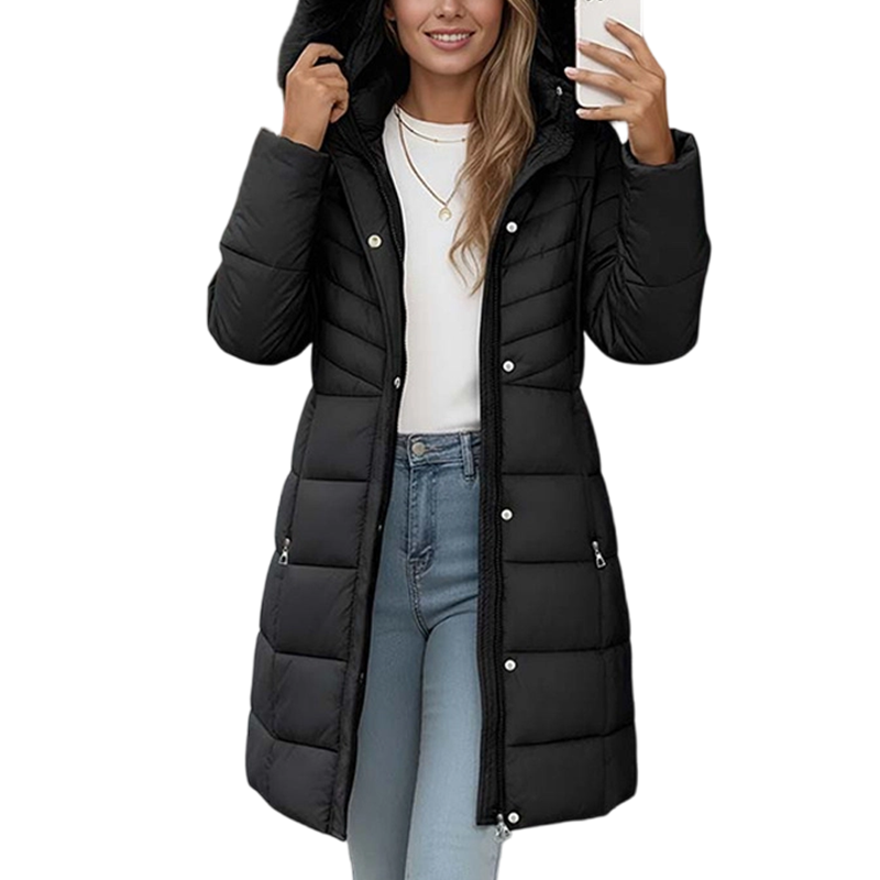 Grace | Veste longue en duvet élégante et chaude pour femmes