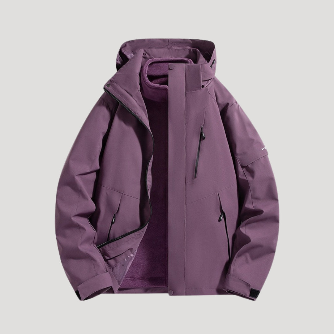 Keziah | Veste à Capuche Femme en Color Block