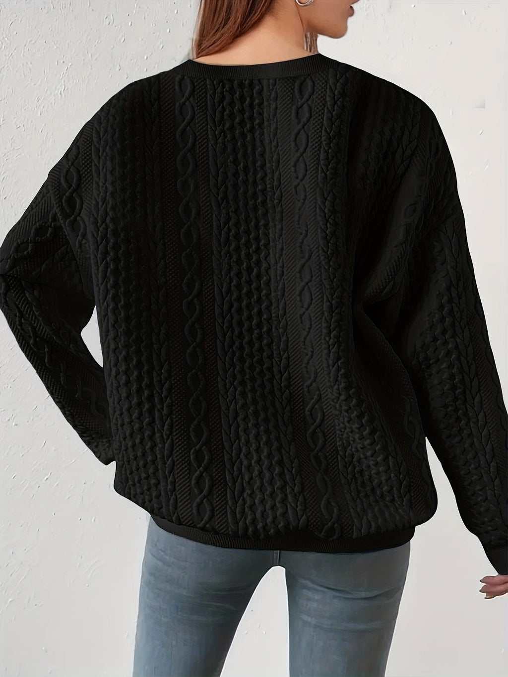 Hannah | Pull en Câble Classique et Confortable pour Femmes