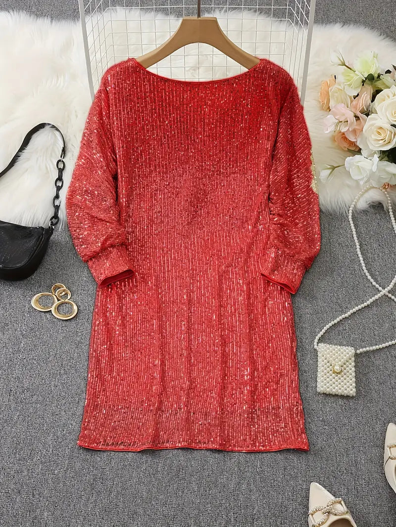 Robe de Cocktail Femme | Sequin