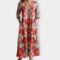 Adelgundis | Robe Maxikleid Boho en tissu premium doux
