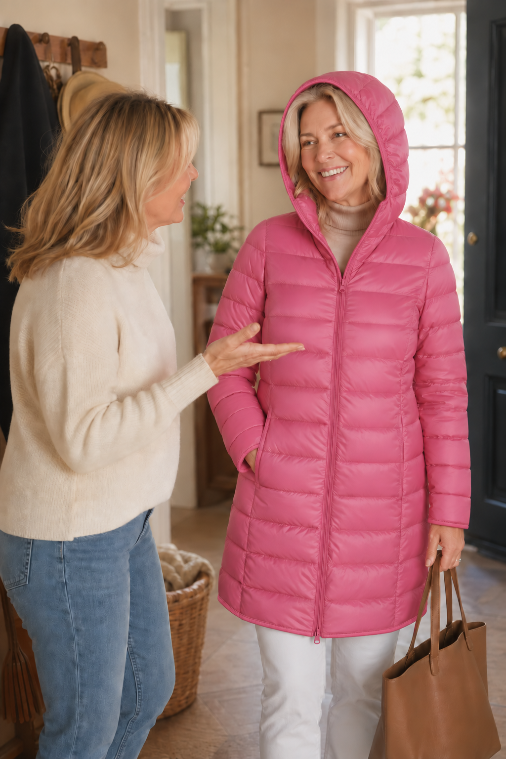 Julia | Veste doudoune légère et polyvalente pour hommes avec capuche amovible