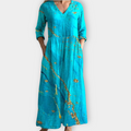 Veltrud | Robe maxi boho en tissu premium doux
