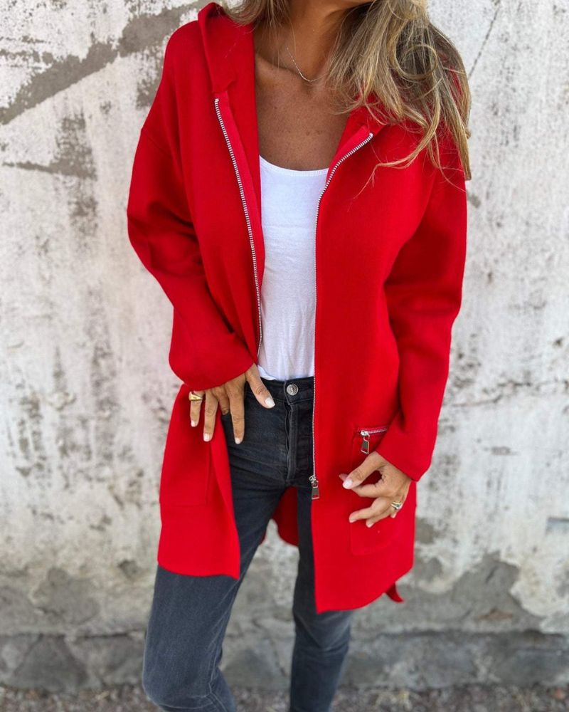 Marlies - Gilet Oversized Élégant en Maille