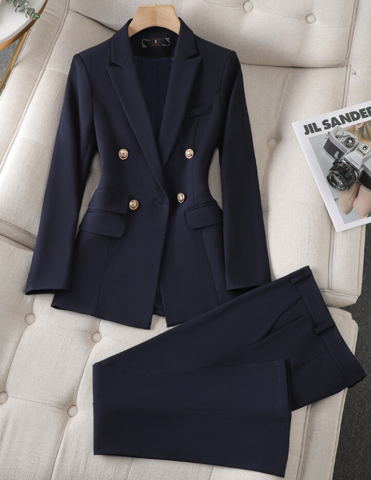Leonie | Ensemble blazer et pantalon confortable et élégant