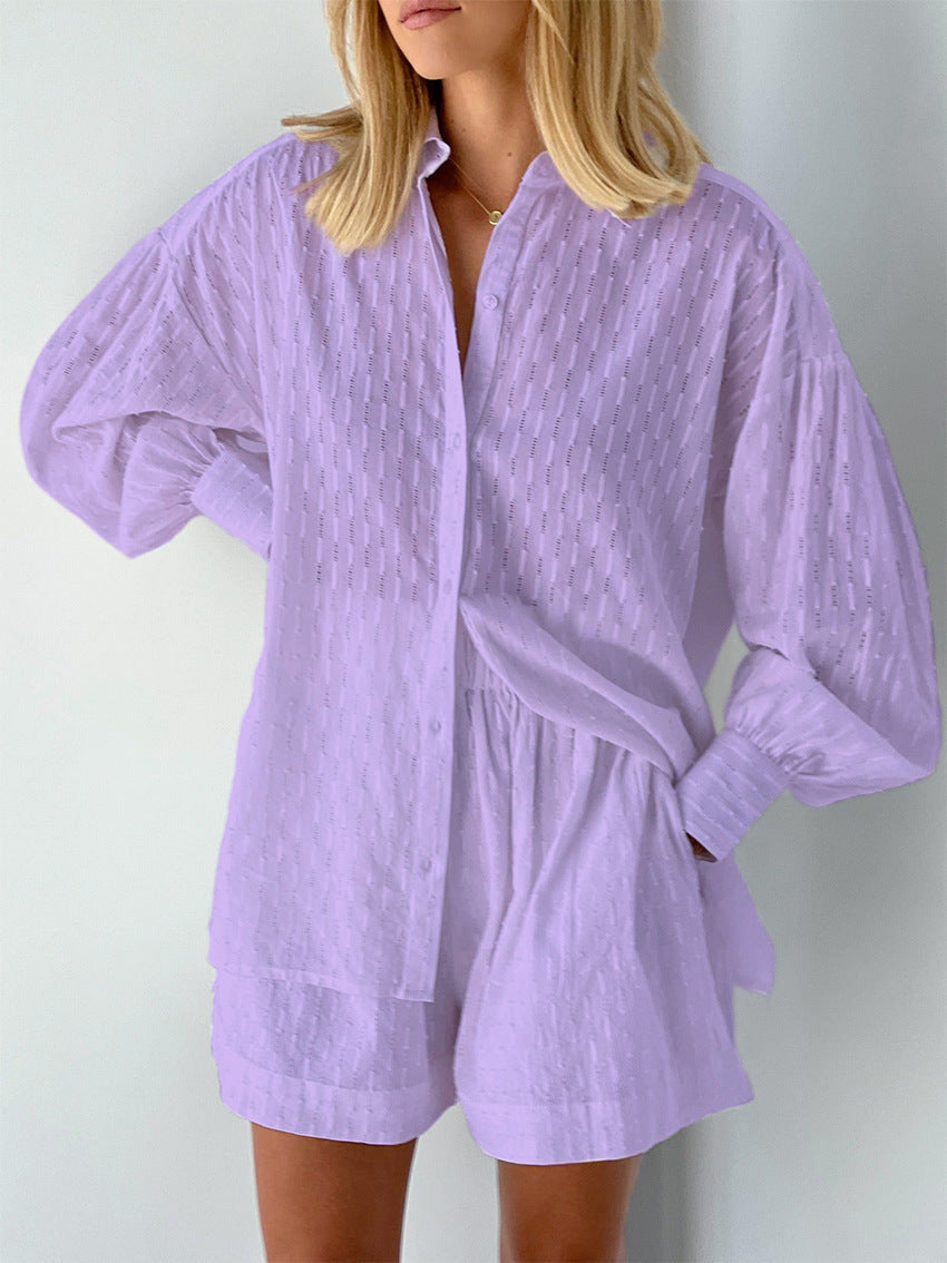 Elizabeth™ - Ensemble T-shirt et Shorts Aérés