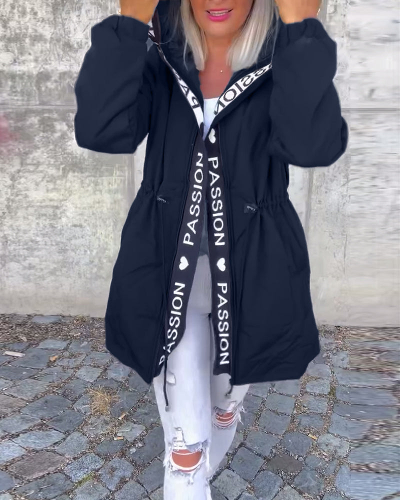 Alexa™ - Manteau décontracté avec capuche