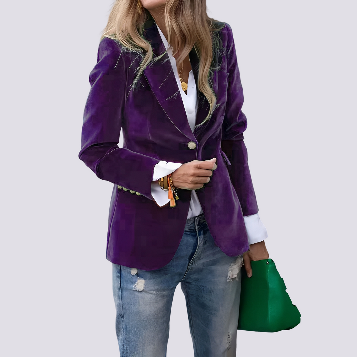 Evelyn - Blazer Élégant pour un Style Exceptionnel