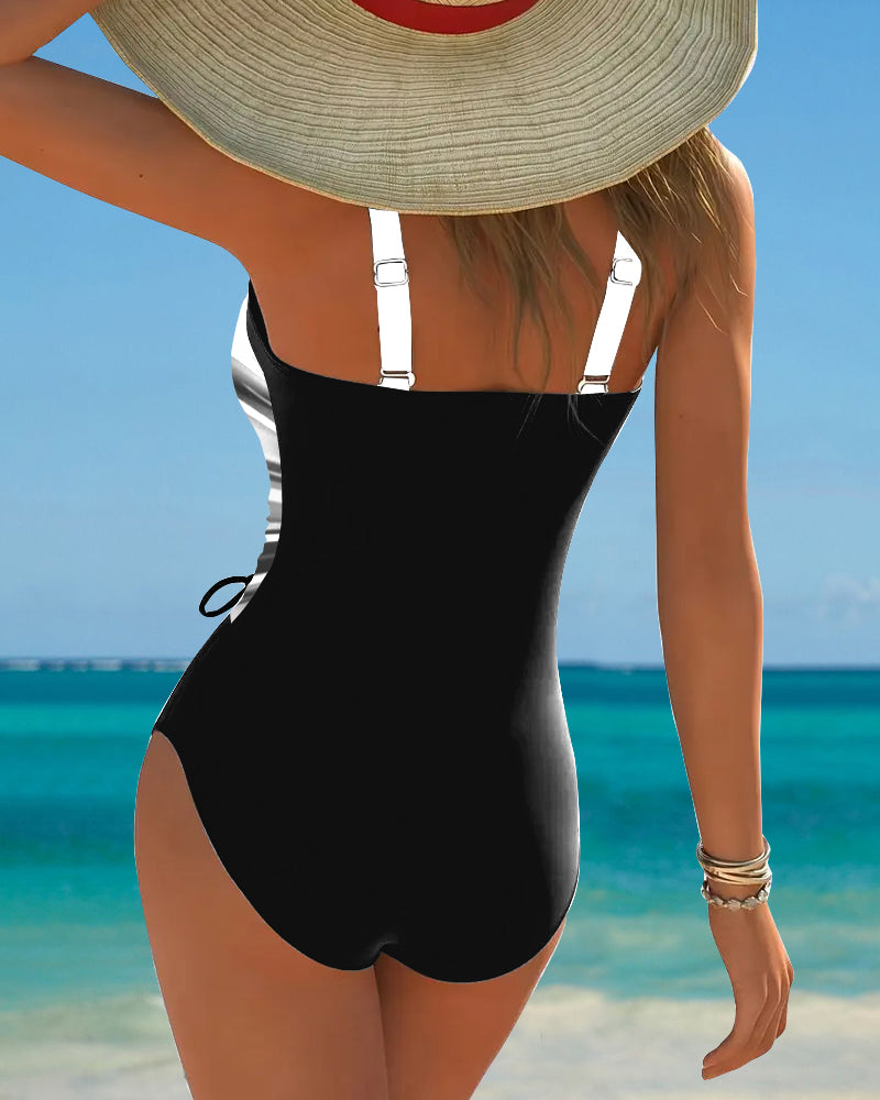Carla - Tankini Corrigeant avec Bretelle