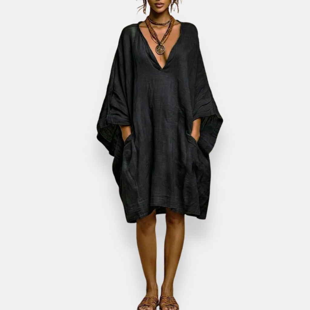 Cavielle | Robe oversize fluide avec poches