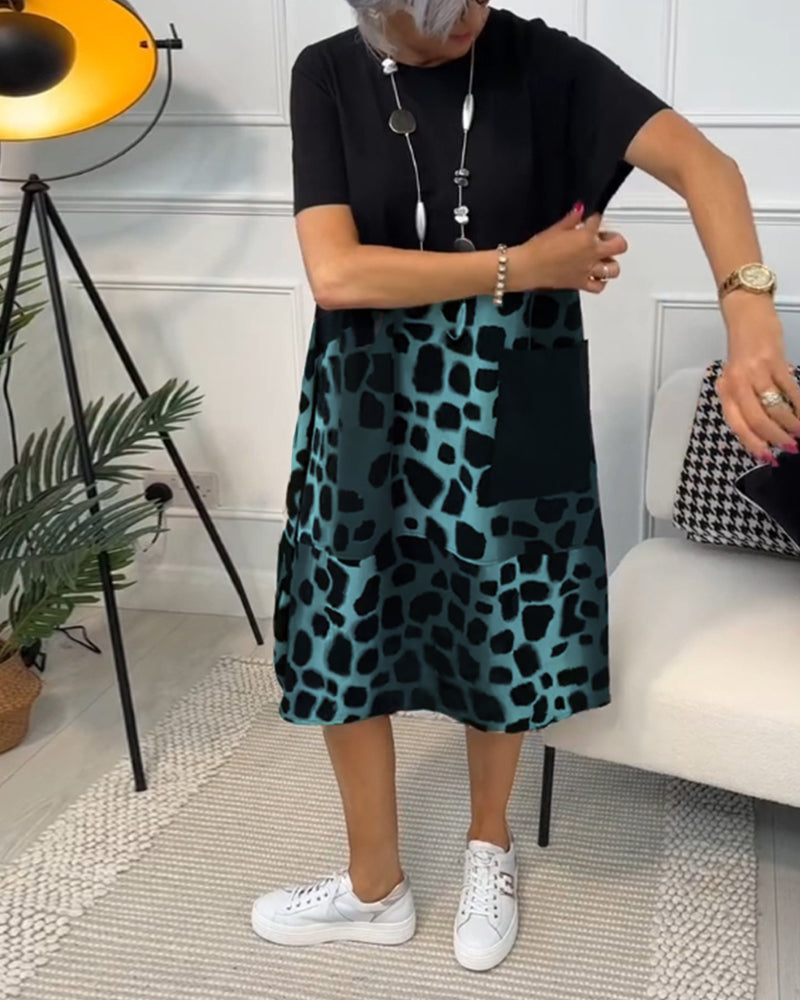 Sherlene - Robe imprimé léopard