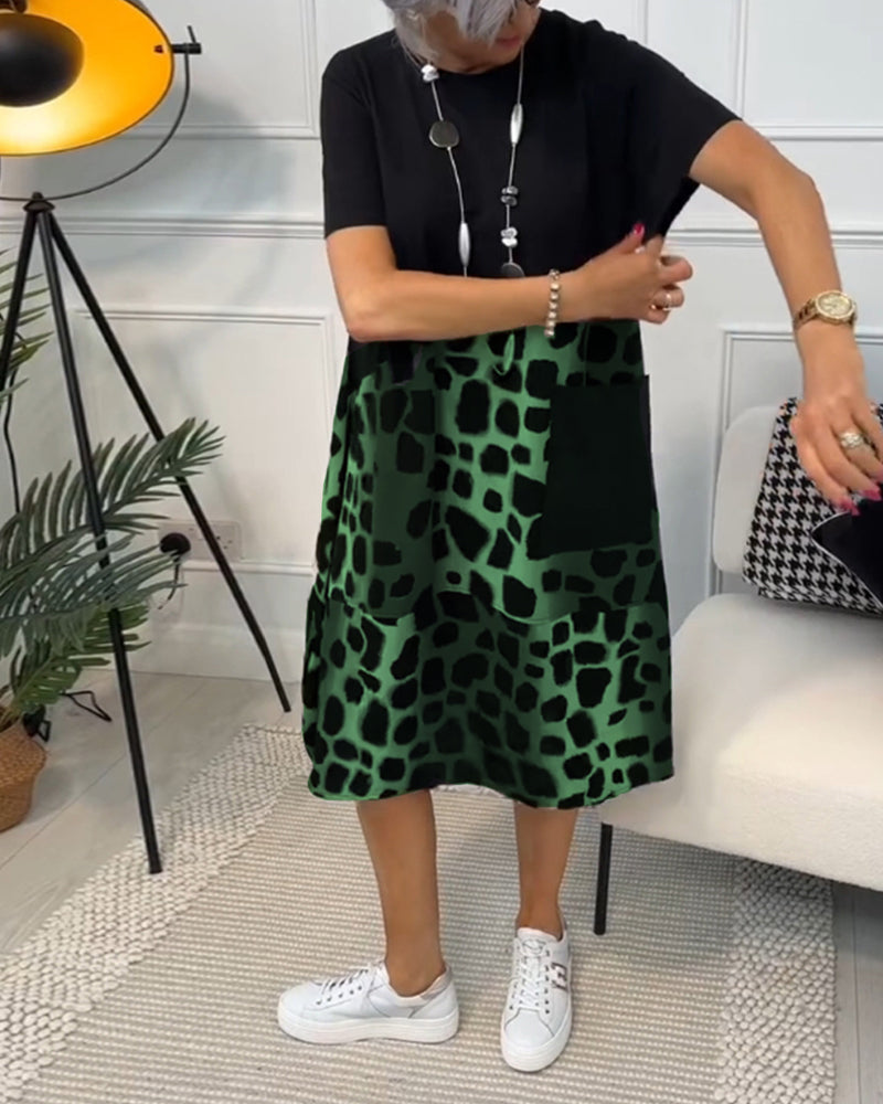 Sherlene - Robe imprimé léopard