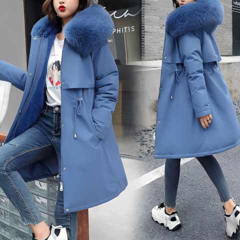 Manteau d'hiver rembourré pour femme | Chaud