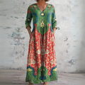 Shayla | Robe Maxi Florale Vintage