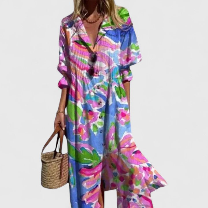 Paula | Robe Bohémienne Chic