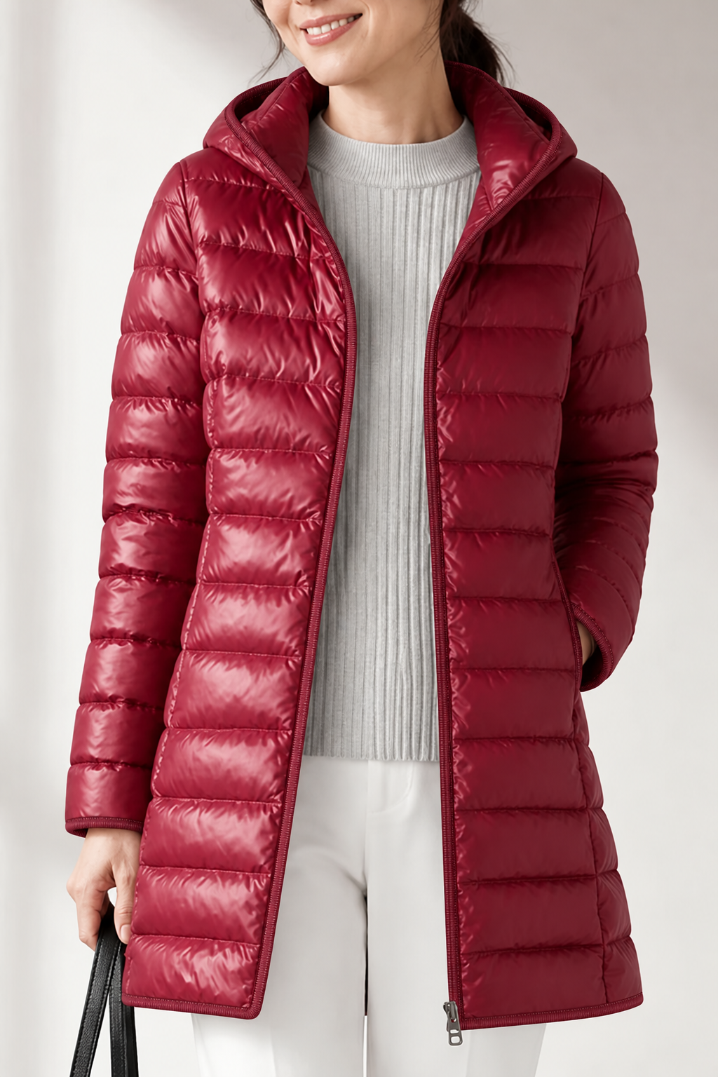 Julia | Veste doudoune légère et polyvalente pour hommes avec capuche amovible