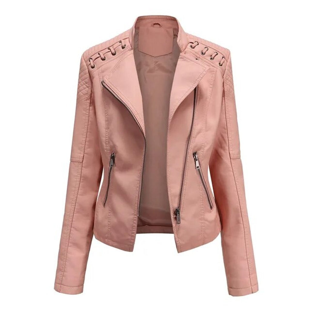 Isabelle | Veste en cuir pour femmes élégante et moderne