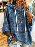 Aiyena | Hoodie en tricot surdimensionné et douillet avec motif structuré