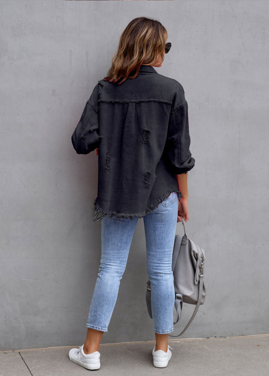 Veste en Denim Mi-saison