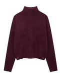 Lisa | Pull en Tricot à Col Roulé Confortable et Élégant