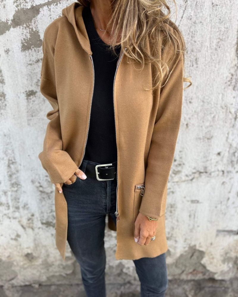 Marlies - Gilet Oversized Élégant en Maille