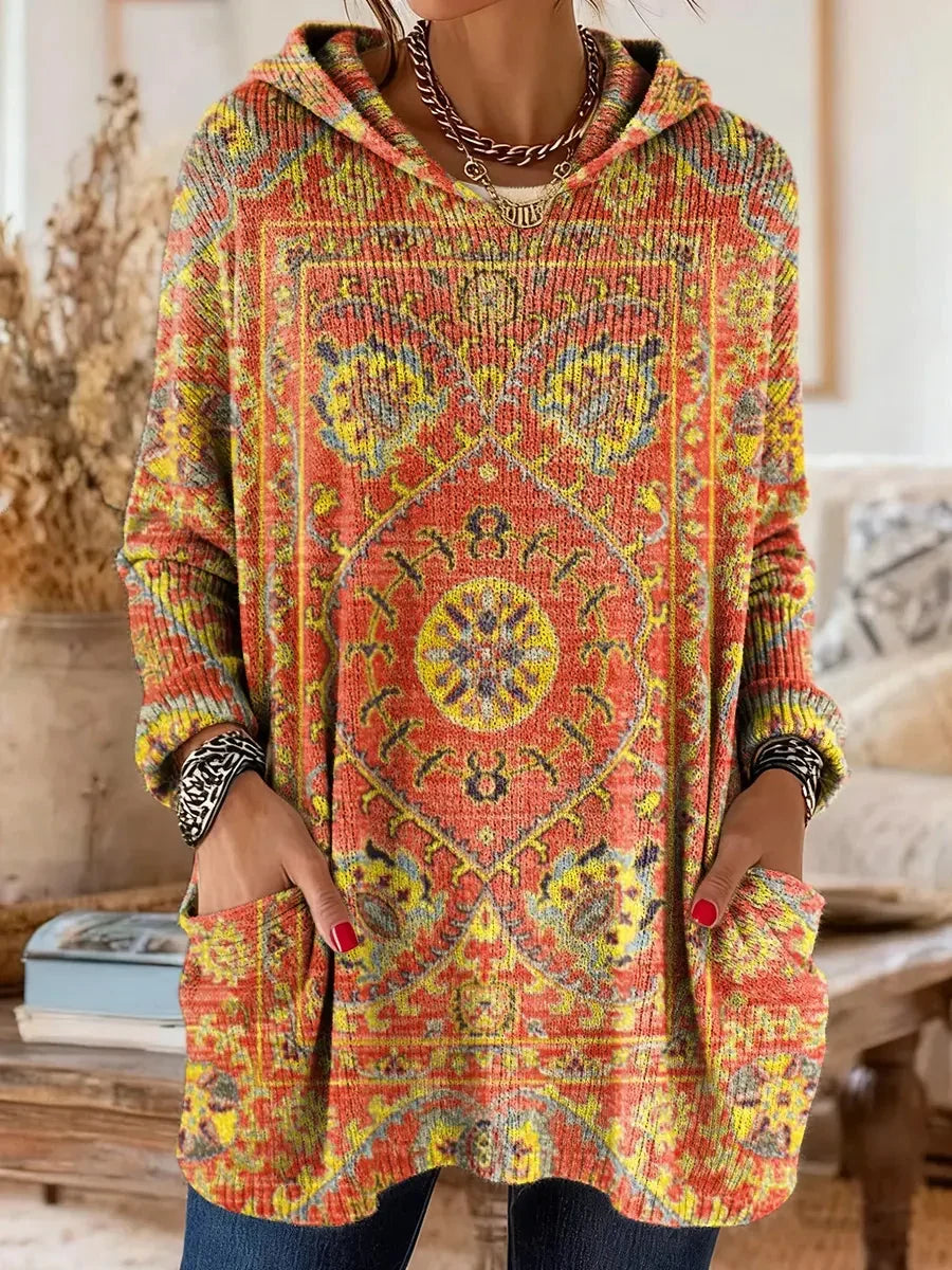 Isabelle | Sweat à capuche artistique et décontracté pour femmes