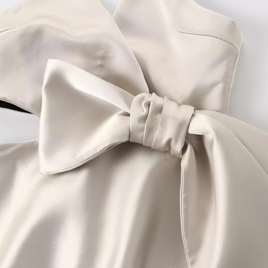 Top Dos-nu Avec Fermeture Nouée Pour Femme | Idéal Pour Le Printemps Et L’été
