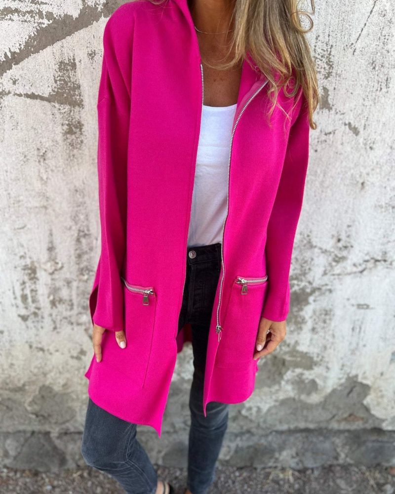 Marlies - Gilet Oversized Élégant en Maille