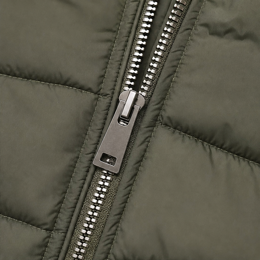 Amelie | Gilet Puffer Long Élégant et Polyvalent pour Femmes