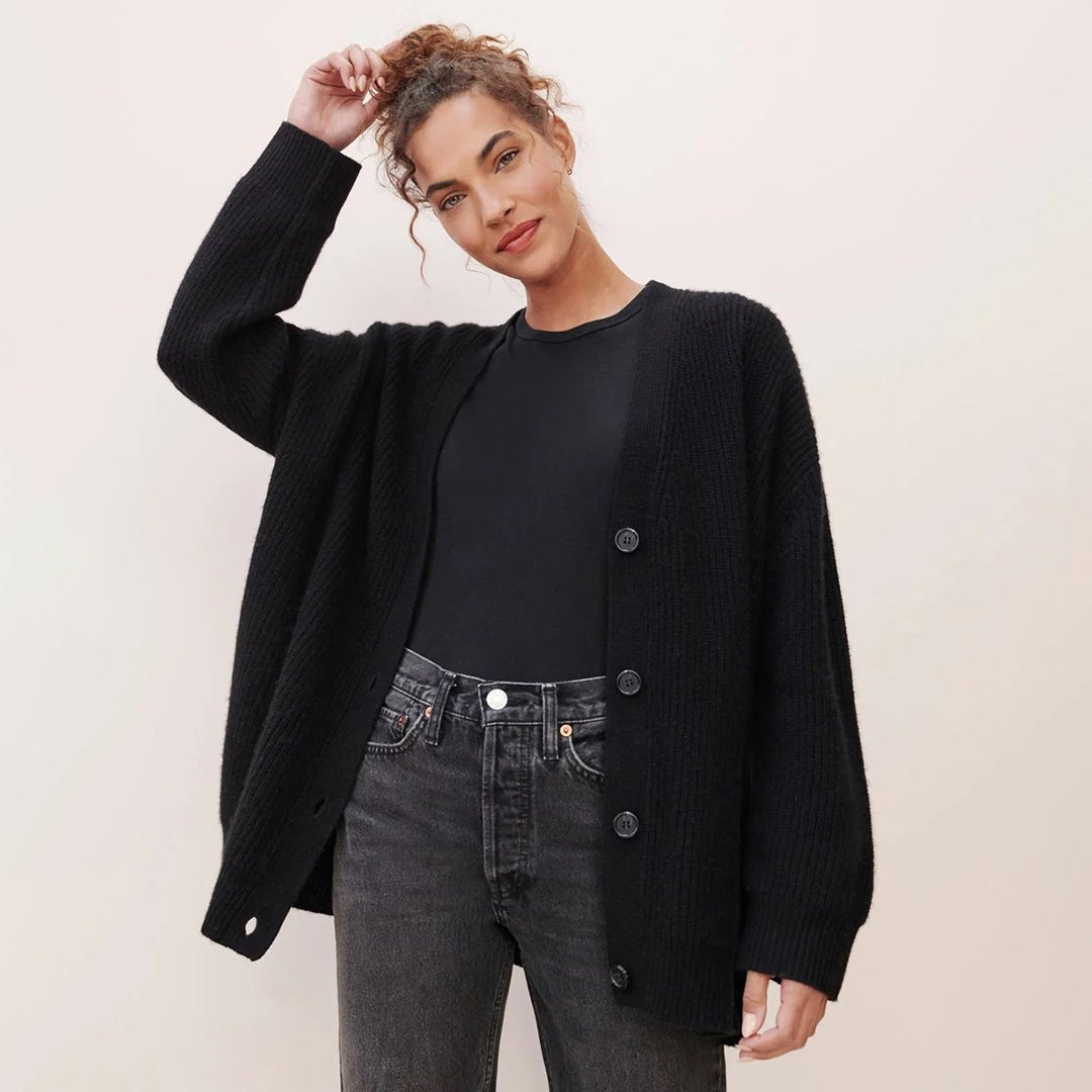 Sophia | Veste en Tricot Oversize Confortable et Élégante