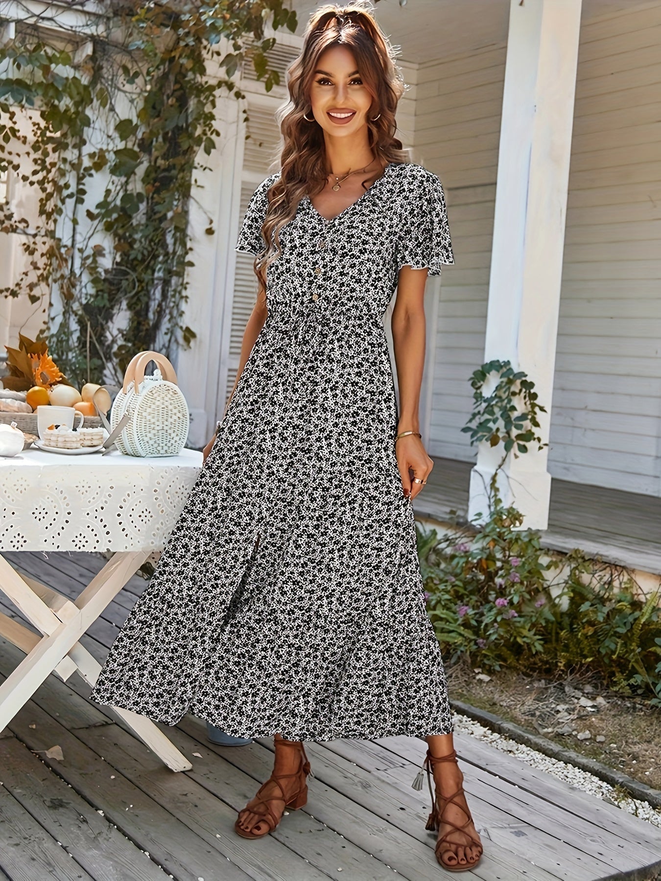 Selina™ | Robe Maxi Élégante