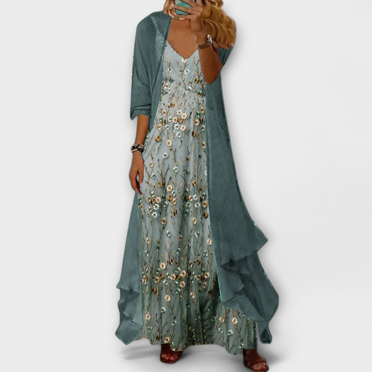 Ensemble Femme Deux Pièces | Robe Maxi